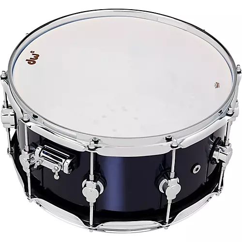 DW DWe Wireless Acoustic/Electronic Convertible Snare Drum 14 x 5 in. Lacquer Custom Specialty Black Cherry Metallic - musicians--Friend
