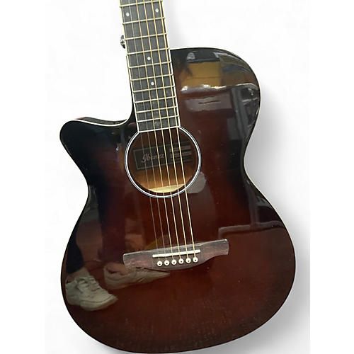 Used Ibanez AEG7L Dark Violin Burst Acoustic Electric Guitar Dark Violin Burst - musicians--Friend