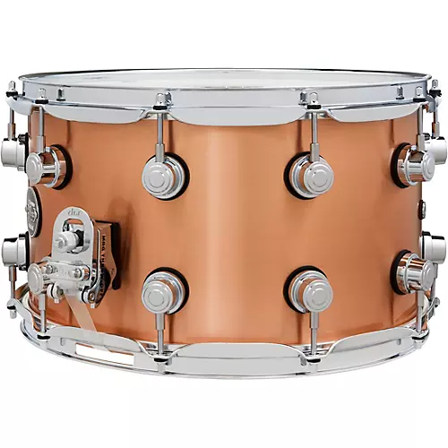 DW DW Performance Series 1 mm Polished Copper Snare Drum 14 x 6.5 in. - musicians--Friend