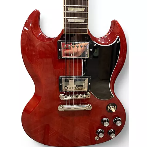 Used Gibson 1961 Reissue SG red Solid Body Electric Guitar red - musicians--Friend