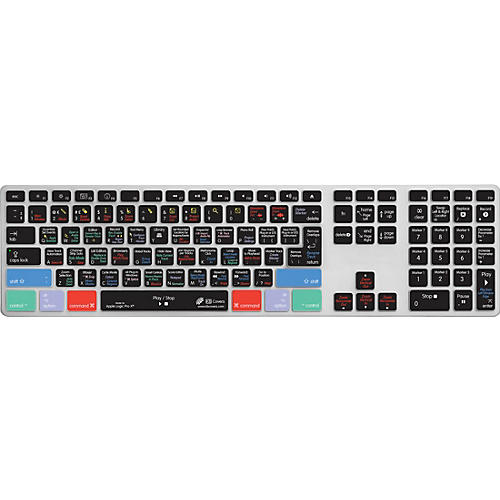 KB Covers Logic Pro 9 Keyboard Cover for Apple Ultra-Thin Keyboard with Num Pad - musicians--Friend