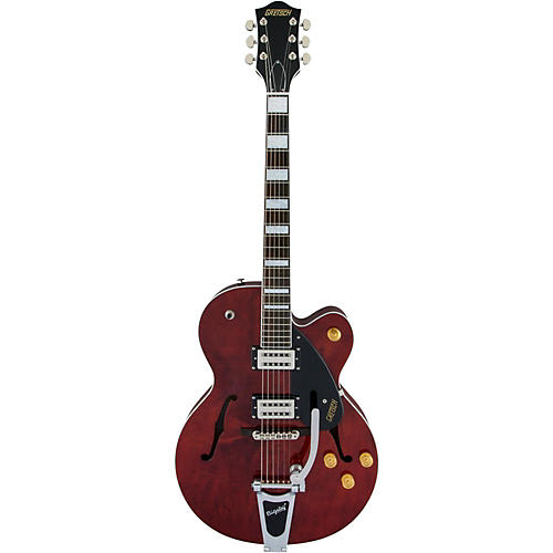Gretsch Guitars G2420T Streamliner Single-Cutaway Hollowbody Electric Guitar With Bigsby Walnut Stain - musicians--Friend