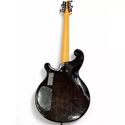 Used Dean Rhapsody 12 12-String TRANSPARENT BLACK Electric Bass Guitar TRANSPARENT BLACK - musicians--Friend