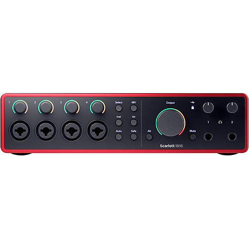 Focusrite Scarlett 18i16 4th Gen 18x16 USB-C Audio Interface - musicians--Friend