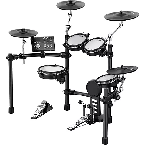 NUX DM-7X All-Remo Mesh-Head Digital Drum Kit Black - musicians--Friend