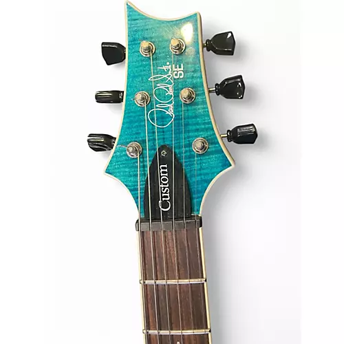 Used PRS Zach Myers Signature SE Custom Graphic Solid Body Electric Guitar Custom Graphic - musicians--Friend