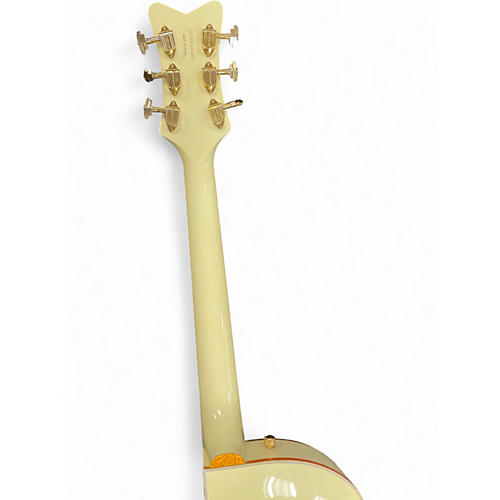 Used Gretsch Guitars G6139 White Falcon Olympic White Hollow Body Electric Guitar Olympic White - musicians--Friend