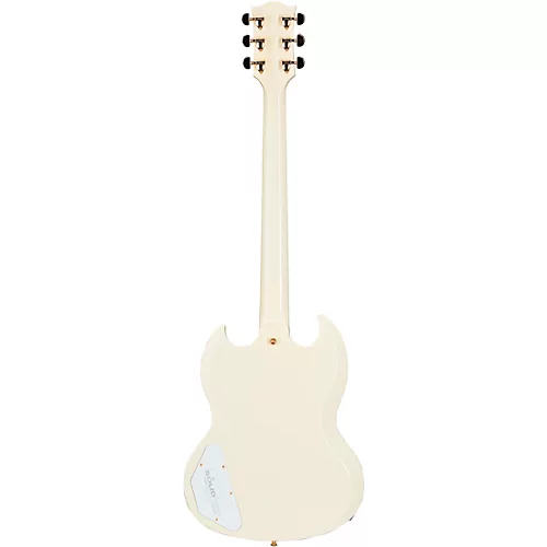 Gibson Custom 60th Anniversary 1961 SG Les Paul Custom VOS Electric Guitar Classic White - musicians--Friend