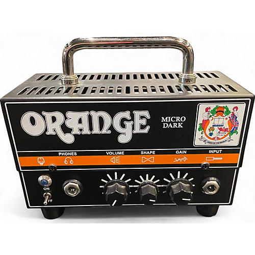 Used Orange Amplifiers Micro Dark 20W Tube Guitar Amp Head - musicians--Friend