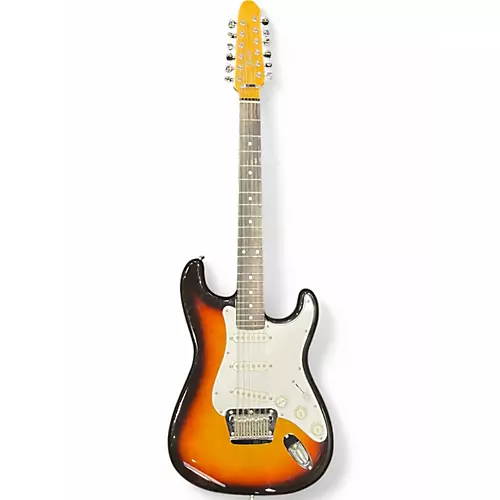Vintage 1988 Fender STRATOCASTER XII Sunburst Solid Body Electric Guitar Sunburst - musicians--Friend