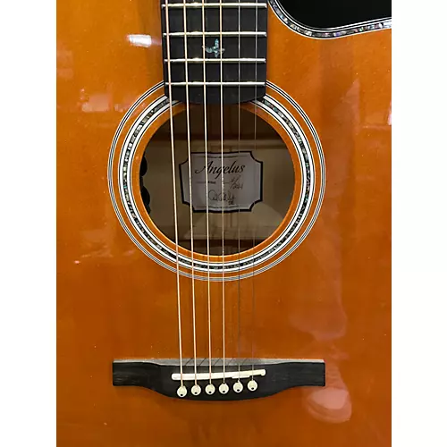 Used 2021 PRS ANGELUS A50E Natural Acoustic Guitar Natural - musicians--Friend