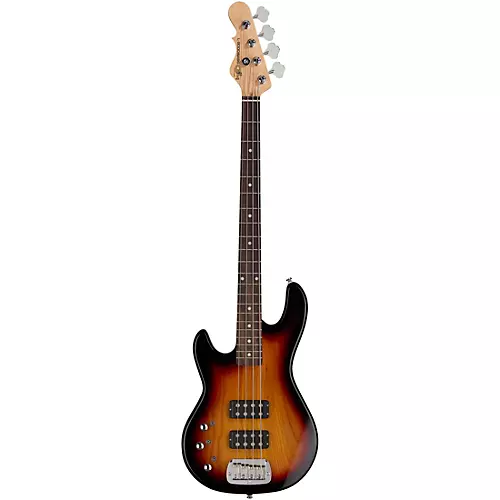 G&L Tribute L2000 Left-Handed Electric Bass Guitar 3-Tone Sunburst - musicians--Friend