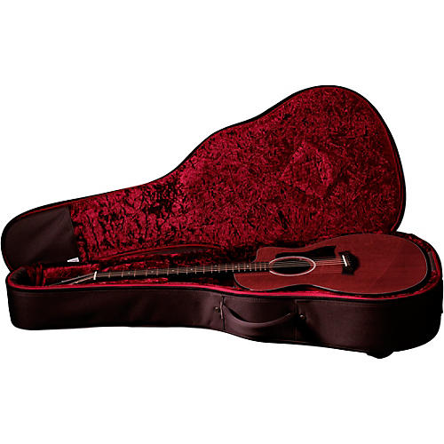 Taylor 224ce Mahogany Special-Edition Grand Auditorium Acoustic-Electric Guitar Trans Red - musicians--Friend