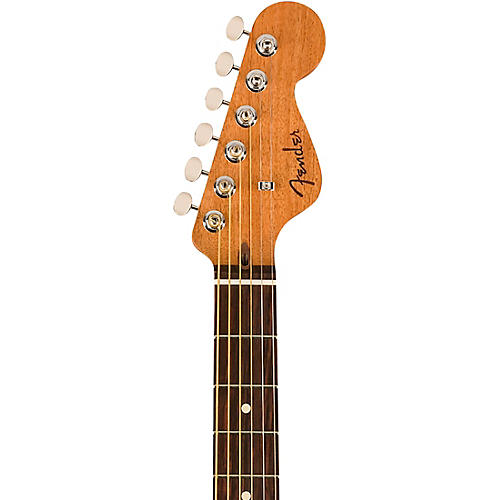 Fender Highway Parlor All-Mahogany Acoustic-Electric Guitar Natural - musicians--Friend