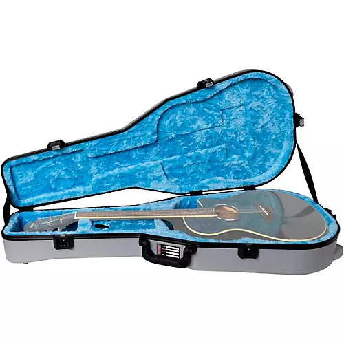 Gator Flight Pro V3 TSA Series ATA Molded Acoustic Guitar Case Gray - musicians--Friend