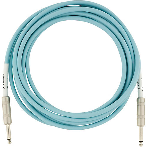 Fender Original Series Straight to Straight Instrument Cable 15 ft. Surf Green - musicians--Friend