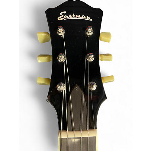 Used Eastman T386 Red Hollow Body Electric Guitar Red - musicians--Friend