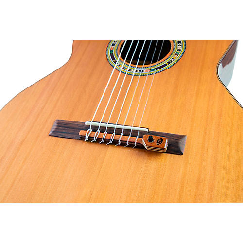 KNA NG-2 Bridge-Mounted Portable Piezo Pickup for Classical Guitar - musicians--Friend
