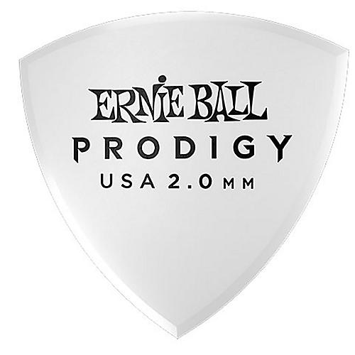 Ernie Ball Large Shield Prodigy Picks, 6-Pack 2.0 mm 6 Pack - musicians--Friend