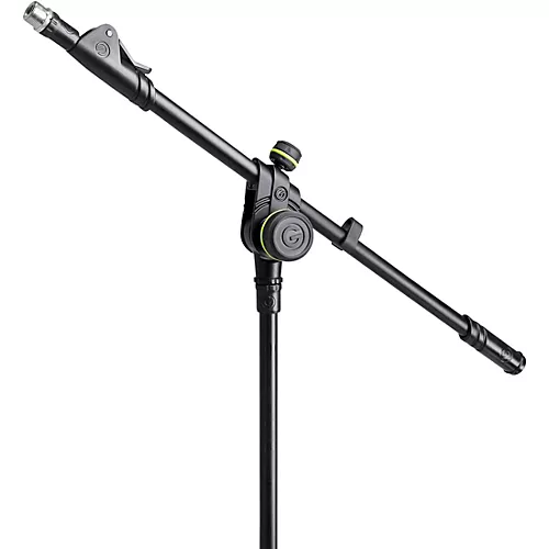 Gravity Stands Microphone Stand With Folding Tripod Base And 2-Point Adjustment Telescoping Boom - musicians--Friend