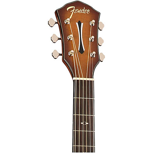 Fender FA-345CE Auditorium Acoustic-Electric Guitar 3-Tone Tea Burst - musicians--Friend
