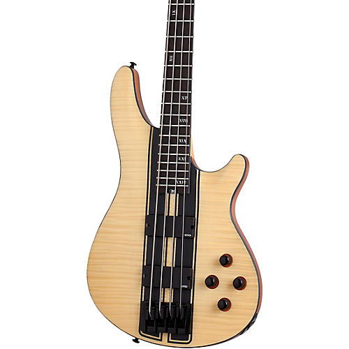 Schecter Guitar Research C-4 GT Electric Bass Guitar Satin Natural - musicians--Friend