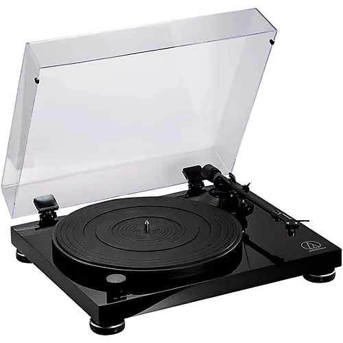 Audio-Technica AT-LPW50PB Fully Manual Belt-Drive Turntable Black - musicians--Friend