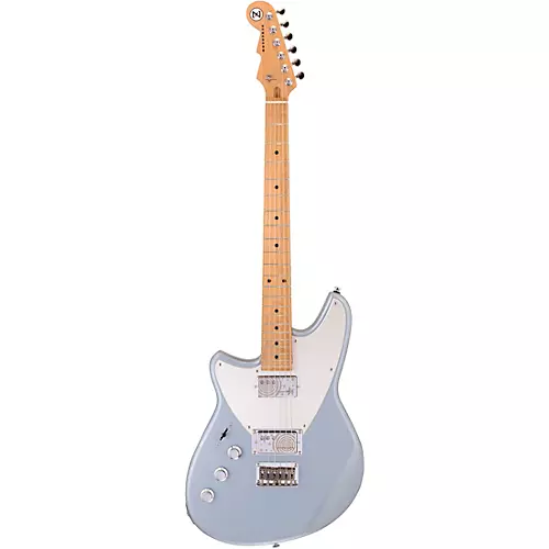 Reverend Billy Corgan Signature Z-One Left-Handed Electric Guitar Metallic Silver Freeze - musicians--Friend