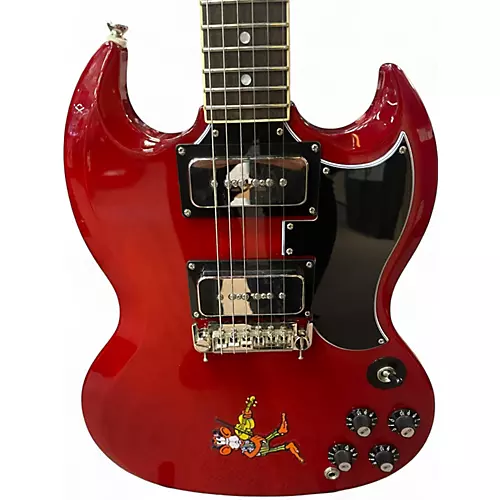 Used Epiphone Tony Iommi SG Custom Cherry Solid Body Electric Guitar Cherry - musicians--Friend