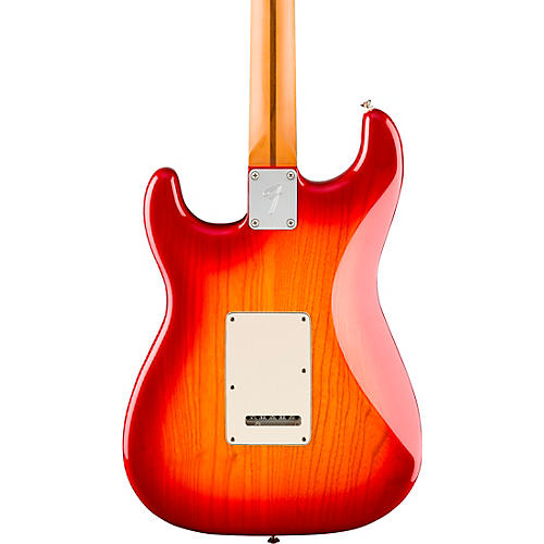 Fender Player II Stratocaster HSS Chambered Ash Body Maple Fingerboard Electric Guitar Aged Cherry Burst - musicians--Friend