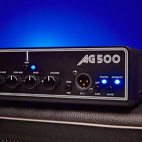 Aguilar AG 500 V2 500W Bass Amp Head Black - musicians--Friend