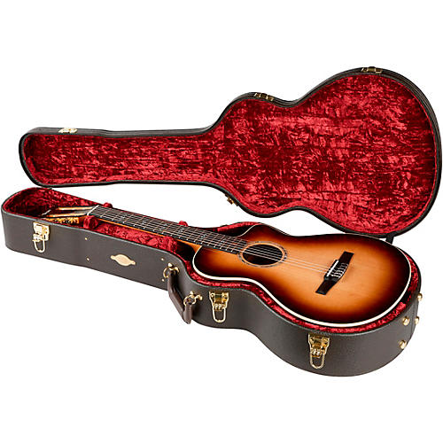Taylor Special Edition 412ce-NR Rosewood Nylon Grand Concert Acoustic-Electric Guitar Shaded Edge Burst - musicians--Friend