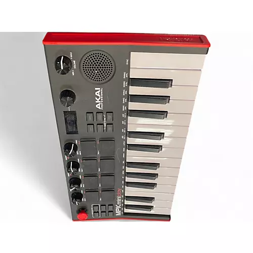 Used Akai Professional MPK MINI PLAY MIDI Controller - musicians--Friend