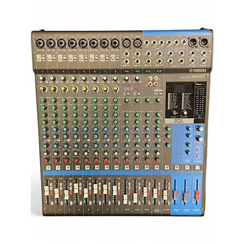 Used Yamaha MG16XU Unpowered Mixer - musicians--Friend
