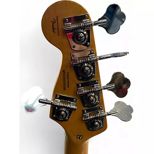 Used Squier 1970s classic vibe jazz bass natural Electric Bass Guitar natural - musicians--Friend