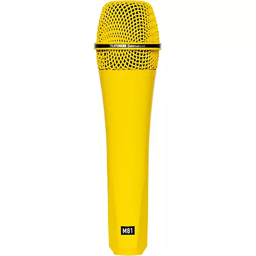 TELEFUNKEN M81 Supercardioid Dynamic Handheld Vocal Microphone White - musicians--Friend
