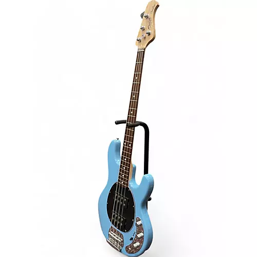 Used Sterling by Music Man RAY4 HH CHOPPER BLUE Electric Bass Guitar CHOPPER BLUE - musicians--Friend