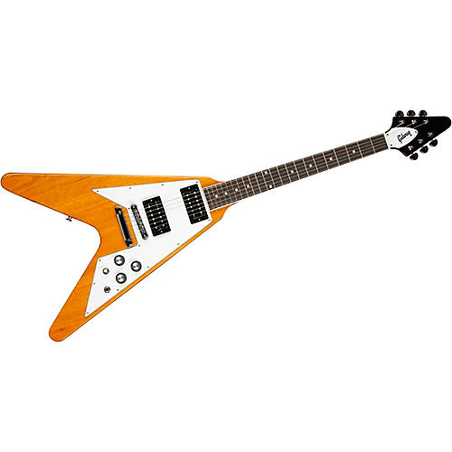 Gibson '70s Flying V Electric Guitar Antique Natural - musicians--Friend