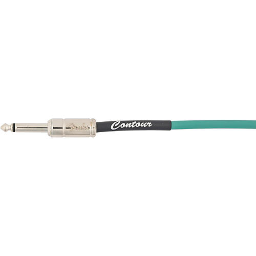 Fender Straight to Straight Instrument Contour Cable 30 ft. Sherwood Green - musicians--Friend
