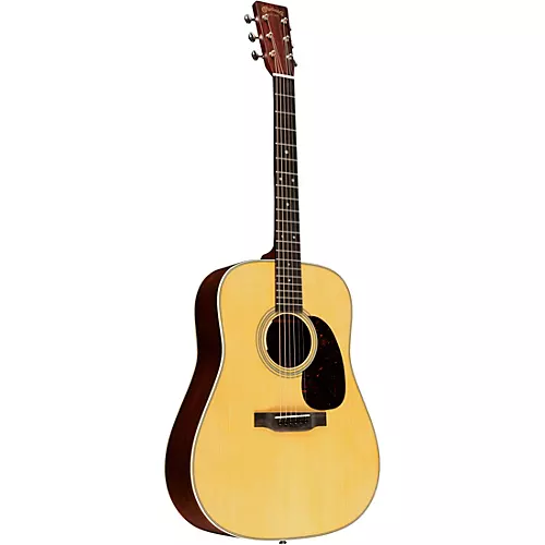 Martin Custom Shop 28 Style Adirondack Spruce-East Indian Rosewood Dreadnought Acoustic-Electric Guitar Natural - musicians--Friend