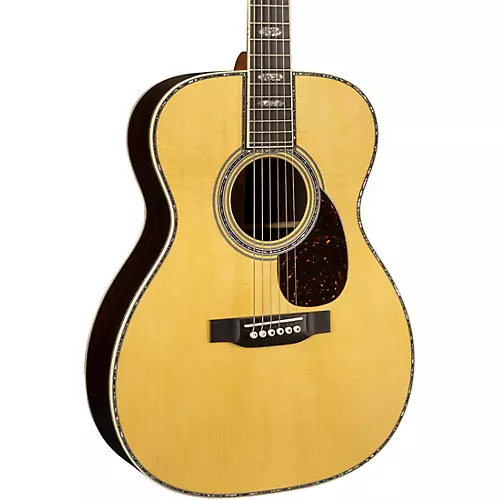 Martin OM-45 Spruce-Rosewood Orchestra Acoustic Guitar Natural - musicians--Friend