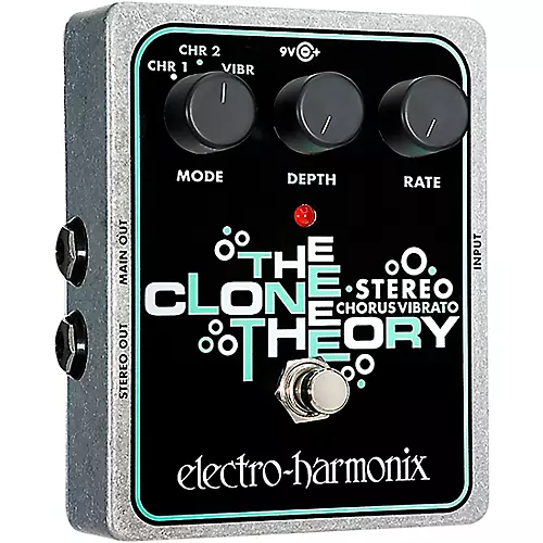 Electro-Harmonix XO Stereo Clone Theory Analog Chorus / Vibrato Guitar Effects Pedal - musicians--Friend