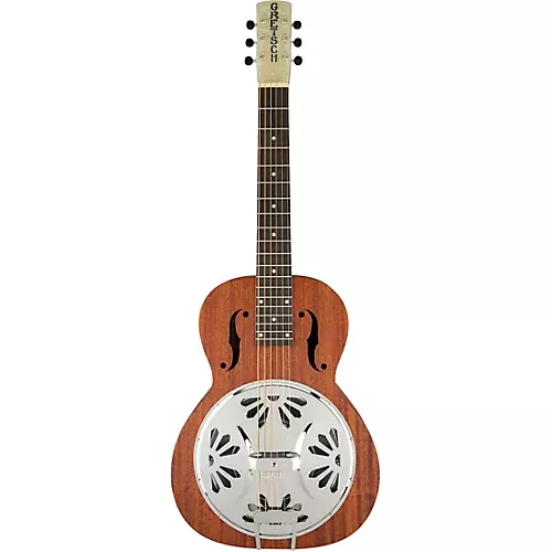 Gretsch Guitars G9210 Boxcar Square-Neck Resonator Guitar With Padauk Fingerboard Natural - musicians--Friend