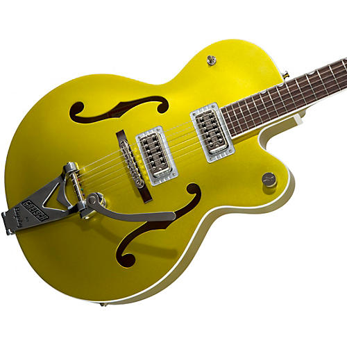 Gretsch Guitars G6120T-HR Brian Setzer Signature Hot Rod Hollowbody With Bigsby Magenta Sparkle - musicians--Friend