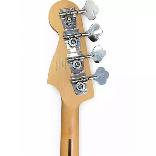 Used Squier Affinity Precision Bass Black Electric Bass Guitar Black - musicians--Friend