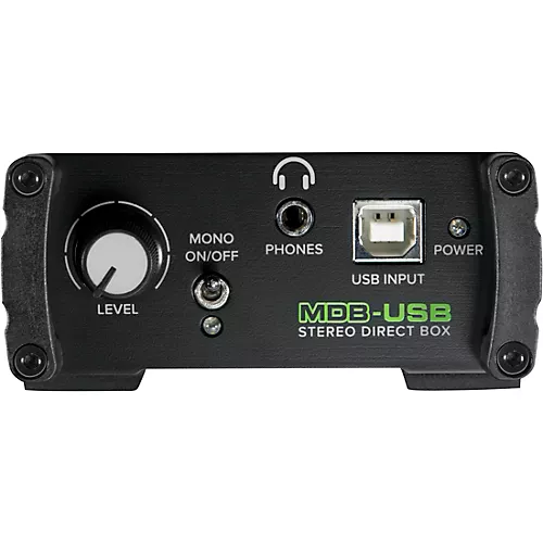 Mackie MDB-USB USB Stereo Direct Box - musicians--Friend