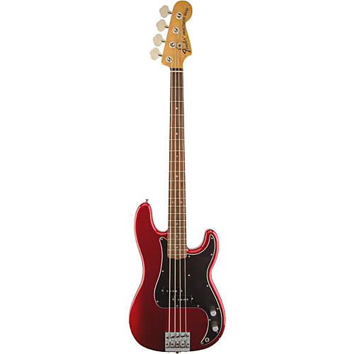 Fender Nate Mendel Precision Bass Guitar Candy Apple Red Rosewood Fingerboard - musicians--Friend
