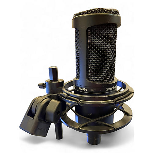 Used Audio-Technica AT2020 Condenser Microphone - musicians--Friend