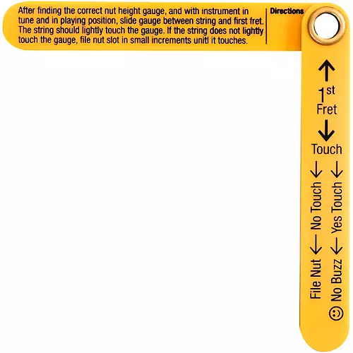 Music Nomad Precision Nut Height Gauge - musicians--Friend