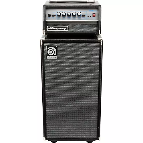 Ampeg Micro-VR Bass Amp Head and SVT210AV Bass Speaker Cabinet Stack - musicians--Friend